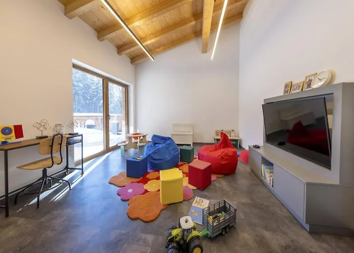 Шале Alpine With Sauna And Balcony *