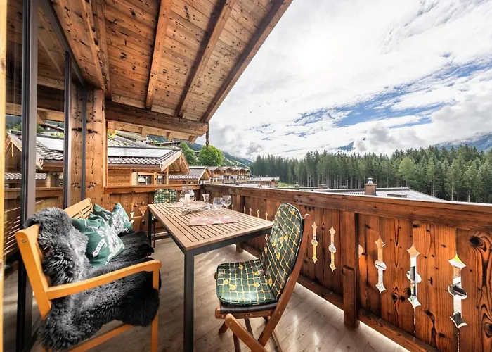 Alpine With Sauna And Balcony