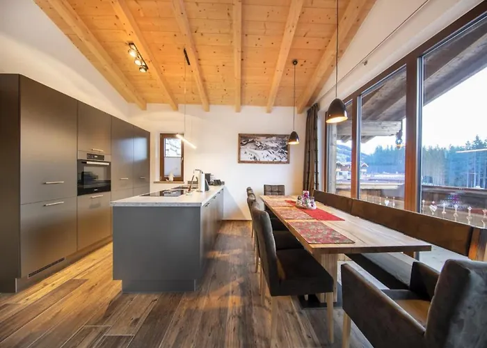 Alpine With Sauna And Balcony Шале *