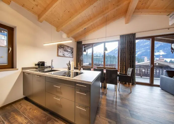 Alpine With Sauna And Balcony