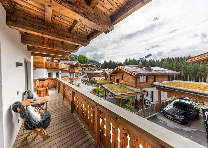 Шале Alpine With Sauna And Balcony